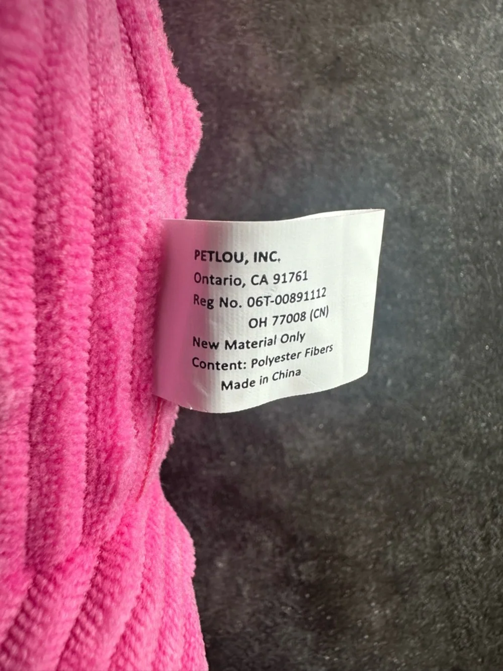 petlou pink plush